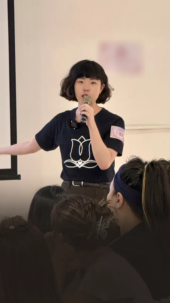 雪能在交流會台上分享「客人加了 LINE 之後，你希望他怎麼逛？」
